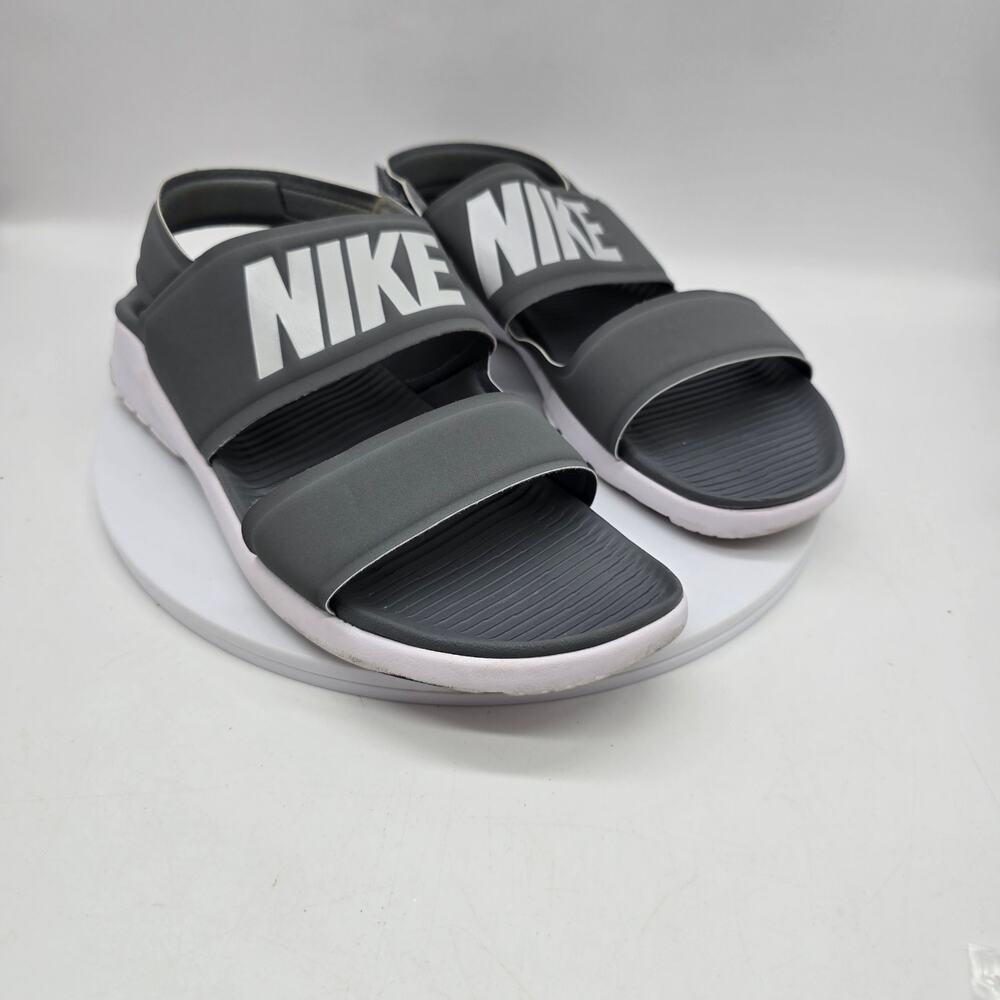 Nike Tanjun Women's  Slingback Sandals Comfort Sporty Cool Grey Size 11